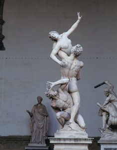 The Rape of the Sabine Woman, 1574-82 (marmor) (se også 359414)